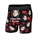 Bulk Custom Boxer Personalized Custom Popular Personalized Gift Fashion Customize Underwear for Men Customizable Underwear