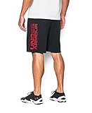 Under Armour Men's Tech Graphic Shorts, Black/Red, XX-Large