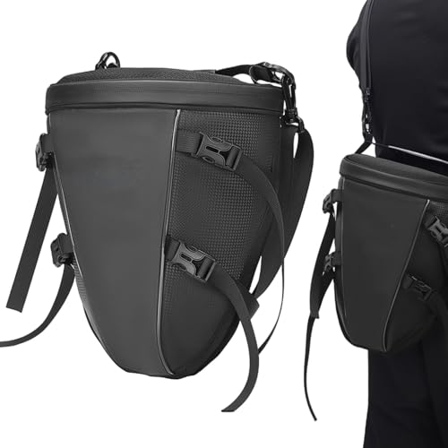 Alforja Trasera para Asiento Trasero - Mochila Multifuncional para portaequipajes, portabicicletas portátil para portaequipajes. Impermeable para sillín de Bicicleta de poliéster eléctrico