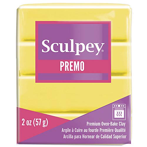 Sculpey Premo Polymer Clay, Sunshine, 2 oz. bar