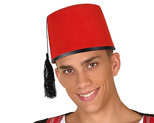 ATOSA - 58854 Fez Arabic hat, red, one size (58854)