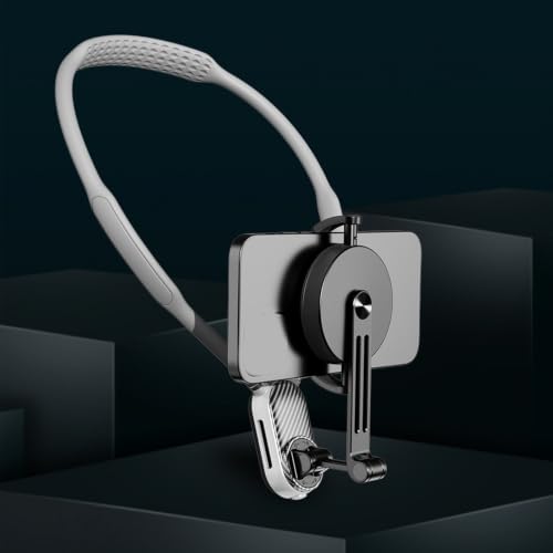 Soporte para Teléfono el Cuello Magnético Vroomoto para Grabar Recetas y Vlogs Manos Libres