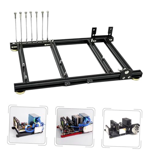 Boîtier PC ouvert ATX flux d'air total pour GPU