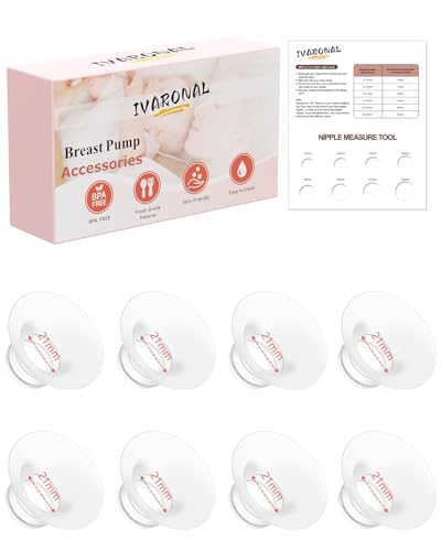 8�� �t�����W�C���T�[�g 21mm Momcozy M9/M6/M5/S12 Pro/V1 Pro/V2 Pro�ƌ݊������� Spectra/Medela/MomMed/eufy/Lansinoh/Elvie�����p Momcosy�����p�[�c�V�[���h�̌�