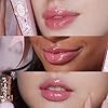 Flower Knows Violet Strawberry Rococo Glowy Lip Gloss,Moisturizing Baby Pink Plumping Lip Oil,Hydrating Lip Tint for Girls&Women,Vegan & Cruelty-Free,0.12 Fl Oz(G01 Strawberry Macaron) #2