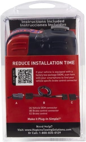 Hopkins Reliance 5.2 in. Digital Brake Control 4 Way