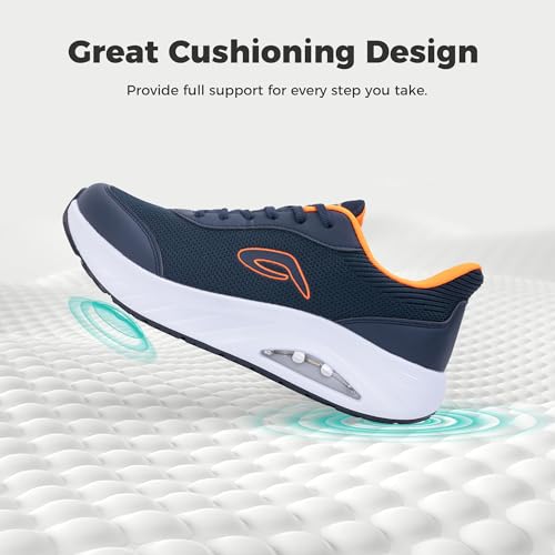 Image of IIV Mens Walking Shoes with Arch Support Wide Toe Box Tennis Sneakers Plantar Fasciitis Running Shoes