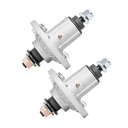 Spindle Assembly for John Deere Mower Replaces GY20454 GY20962 - Spindle for D105 D110 D130 D140 L110 LA105 LA115 LA125 LA130 LA135 LA145 X110 42' 48' Lawn Mower Deck with Threaded Bolts (2PACK)