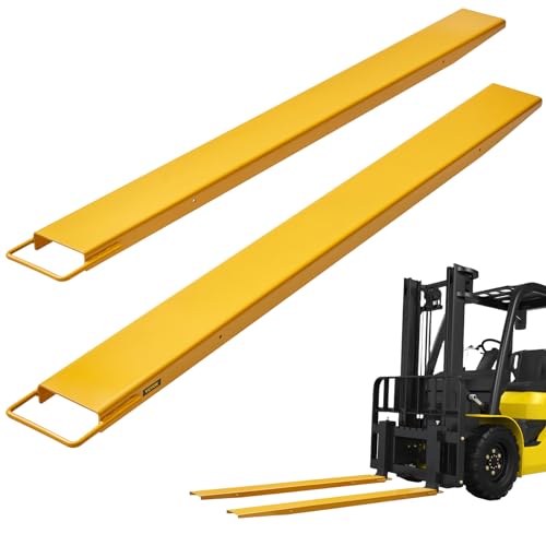 VEVOR Forklift Extensions, 72 Inch Fork Extensions 4.5...