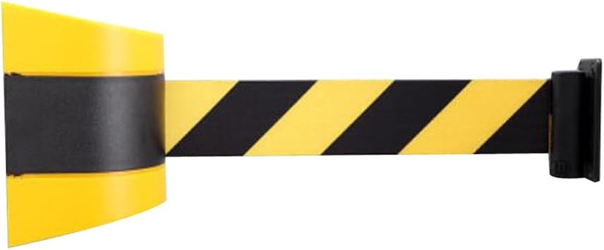 Wall Mount Belt Barrier, Retractable Crowd Control Barrier, 2/3/5/10m Queue Belt Barrier for Bank Hotel Airport10m/32.8ft