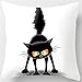 jieqing Coussin Deco Coussin Décoratif taies d'oreiller Halloween Oreiller Cas Cauchemar Avant noël Couverture Halloween Coussin Couvre 45x45,3