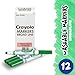 Crayola 12 Count Washable Bulk Markers, Green