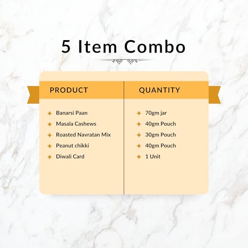 Image of Tummy Pops Diwali Gift Food Hamper | Assorted Combo Box of Healthy Snacks, Dryfruits, Peanut Chikki & Mukhwas with Diwali Greeting Card | Corporate Diwali Gifts, Festive Hamper for Family and Friends