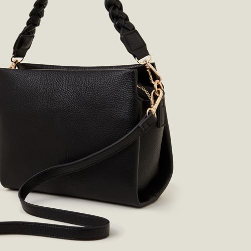 Image of Accessorize London Women's Plait Strap Sling Bag | Sling bag for woman latest | crossbody bag for women stylish | Ladies Purse Handbag | Ladies Gift