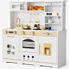 Patrocinado Patrocinado Estás viendo este anuncio según la relevancia del producto a tu búsqueda. Deja comentarios sobre el anuncio Set de Cocina de Juego de 35.8" para Niños, Cocina de Juguete para Niños Pequeños, Set de Cocina de Madera 23 en 1 con Alimentos de Juguete y Accesorios de Cocina, Regalo para Mayores de 3+ Niñas y Niños, Blanco y Dorado 2