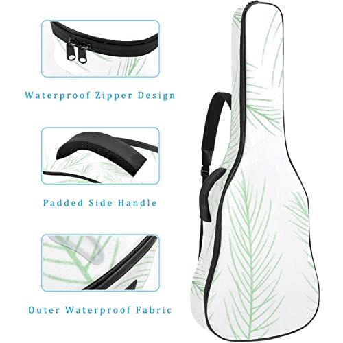 Housse imperméable pour guitare acoustique avec double bandoulière et poche Motif lettre inspirante, Multicolore 02, 42… - Les Beatles, Paul McCartney, John Lennon, RIngo Starr, George Harrison Housse imperméable pour guitare acoustique avec double bandoulière et poche Motif lettre inspirante, Multicolore 02, 42… – Image 5