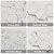 Lovdeco Contempo Blue Marble Stone 2 Inch Hexagon White Marble Mosaic Tile for Kitchen Wall Bathroom Shower Floor (5 Sheet, Honed)