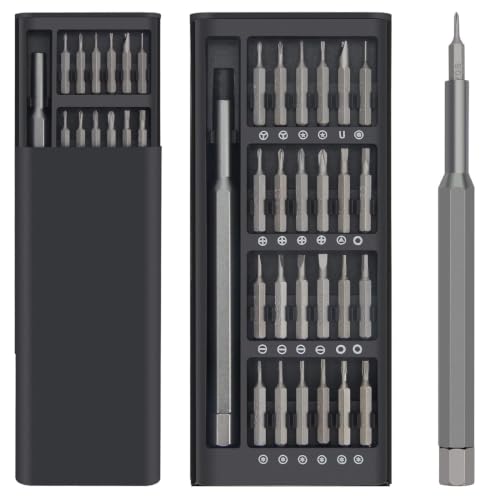 Image of 24 in 1 Precision Screwdriver Set, Multipurpose Manual Screwdriver Tool, CRV Magnetic Driver Bits & Storage Box, Repair Tool Kit for Electronics Computer Tablet Eyeglass Mini Repair Tool Kit