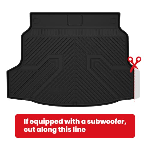Image of LASFIT All Weather Cargo Mats for Honda Civic 2017-2021 - Hatchback