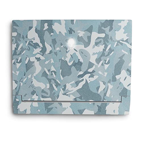 MightySkins Glossy Glitter Skin Compatible With Alienware X14 (2022) Full Wrap Kit - Arctic Camouflage | Protective, Durable High-Gloss Glitter Finish | Easy To Apply & Change Styles | Made in the USA
