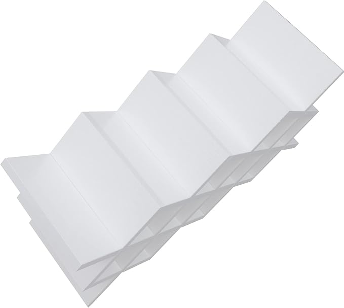 Soporte para Botellas de Vino para 10 Botellas, Blanco, de Mesa miniatura 9