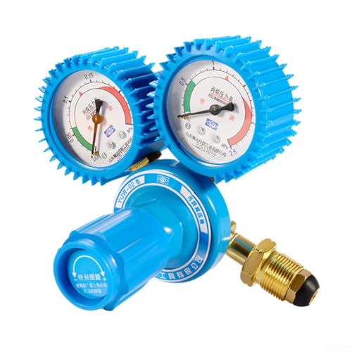 Régulateur de gaz pour oxygène, acétylène et propane, manomètre antichoc avec corps en alliage d'aluminium, pour soudure, coupe et construction en acier...