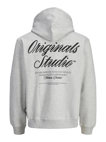 JACK & JONES Rückenprint Kapuzenpullover Weiß X_S – Ansicht 4