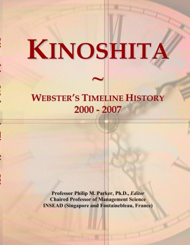 Kinoshita: Webster's Timeline History, 2000 - 2007