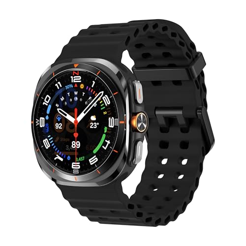 Teknoft Samsung Galaxy Watch Ultra 47mm ile Uyumlu Delikli…