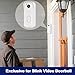 Blink Doorbell Mount for All-new Blink Video Doorbell(2nd Gen), No-Drilling Blink Mount Bracket, Easy Installation for Blink Doorbell Camera Security System (Blink Doorbell is Not Included),White