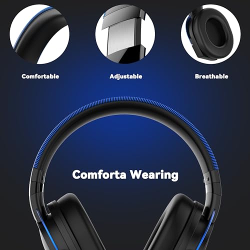 image for IMYB A88 Gaming Headset with Microphone, Stereo Wired Noise Cancelling
