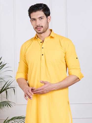 Image of Rajubhai Hargovindas Men's Premium Pathani Kurta