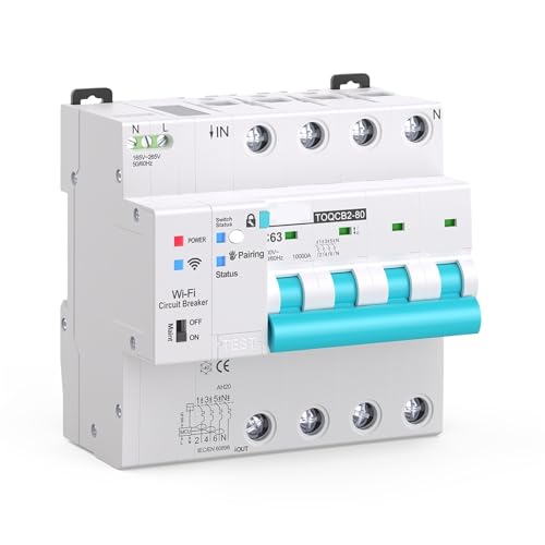 Disjoncteur WiFi MCB 4P télécommandable à réenclenchement automatique - 5