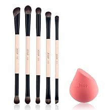 Jessup Makeup Eye Brushes T509 Bundled with Makeup Sponge SP002