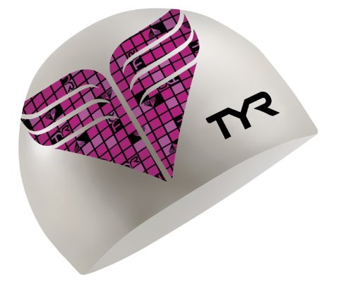 TYR Check Silicone Cap (Fluorescent Pink)
