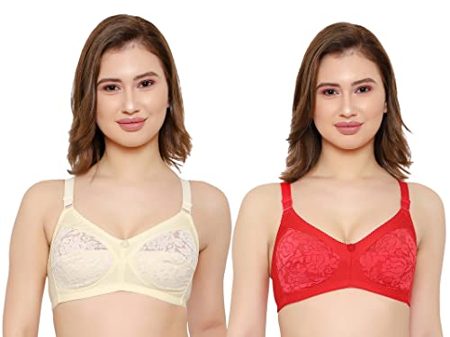 Image of Women Net Non-Padded Wire Free Regular Bra