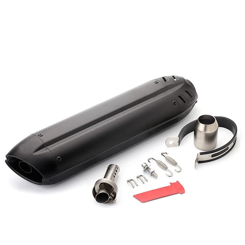 MOTO KOSOUniversal 51MM Motorcycle Exhaust Muffler Pipe Escape mivv for kawasaki er6n sv650 crf 230 Z800 R1 cb650f cb1000r cbr250r (A)