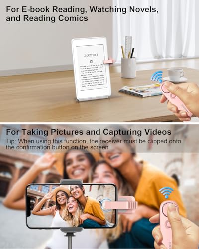HOTATION Virador de página com controle remoto RF para Kindle, iPad, iPhone, Android-telefone/tablet