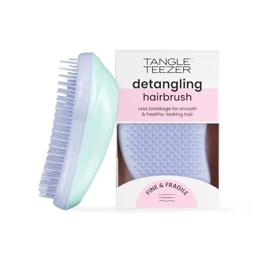Tangle Teezer - Cepillo de pelo fino y frágil, color violeta