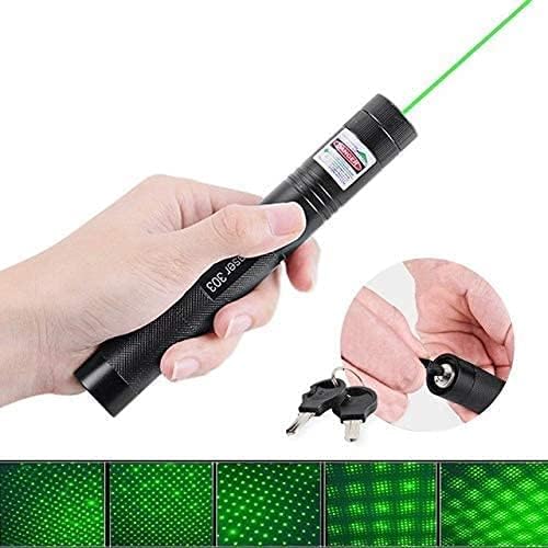 Image of WBD Aluminium 500Mw Rechargeable Green Laser Pointer Party Pen Disco Light 5 Mile + Battery