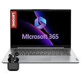 Lenovo IdeaPad 14” Laptop | Bluetooth Earbuds | 12-mo. Microsoft 365 | 12GB RAM | 1TB Cloud Storage + 128GB SSD | Intel Dual Core Processor | Intel UHD Graphics | 11Hr Battery | Wi-Fi 6 | Windows 11