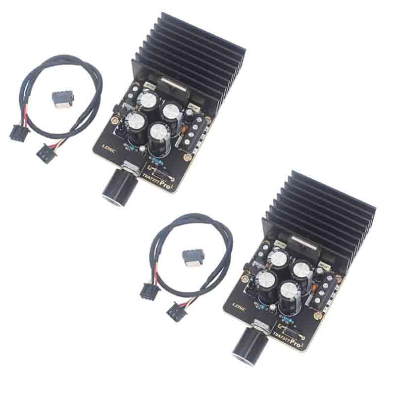 2 pièces TDA7377 30W + 30W module amplificateur audio double canal pour haut-parleurs 4-8 ohms