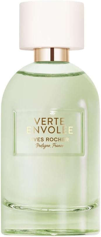 Yves Rocher Perfume Para Mujer Verte Envolée Edp - Fragancia Neo-Chypre con Magnolia, Durazno y Pachulí - Elegancia Sostenible en un Frasco Minimalista -100 Ml