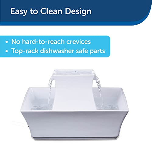 PetSafe Drinkwell Pagoda Ceramic Pet Fountain, 70oz — view 6