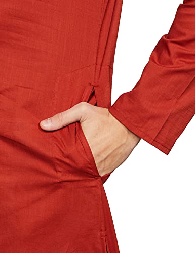 Image of Amazon Brand - Symbol Men Cotton Regular Fit Kurta Pyjama Set