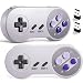 Produktbild suily 2.4 G Wireless Controller für Classic SNES NES, wiederaufladbare USB Gamepad für PC, Raspberry PI (Betriebssystem, Windows, Linux, Android), 2 Pack