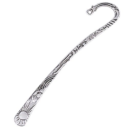 Housweety Metal Bookmarks For Women Men Vintage Bookmark Unique Carved Hook Pendant Charm Book Marker For Book Lovers Unique Gift (12Pcs Mixed Pattern) #TOP2