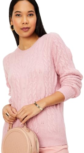 Image of Max Polyester Blend Women Round Neck Sweater