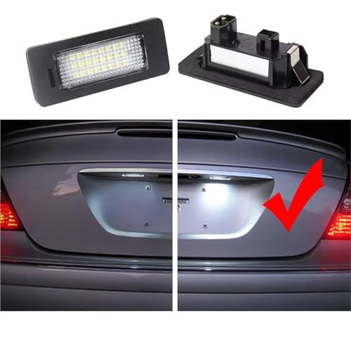 Evita multas con la bombilla de luz de matrícula para BMW Serie 5 E39 y F10 5