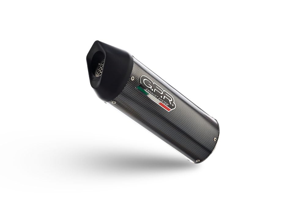 Scarico GPR compatibile con Beta RR 125 4T Enduro 2021-2023, Furore Evo4 Poppy, Terminale di scarico omologato,fornito con db killer estraibile,catalizzatore e collettore